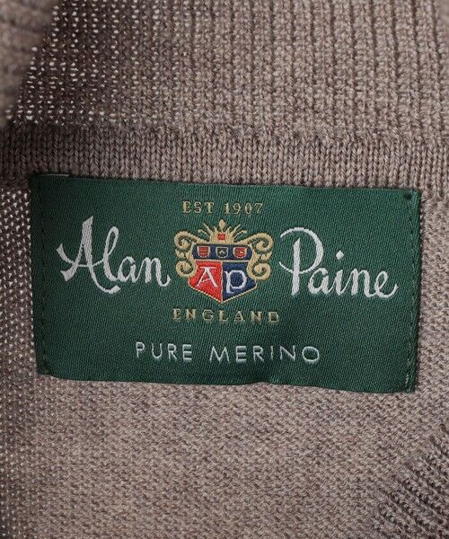 SHIPS / シップス ニット・セーター | ALAN PAINE: 12ゲージ メリノウール タートルネック ニット | 詳細8