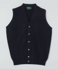 SHIPS / シップス ニット・セーター | ALANPAINE:ジーロングウール 12ゲージ ニット ベスト