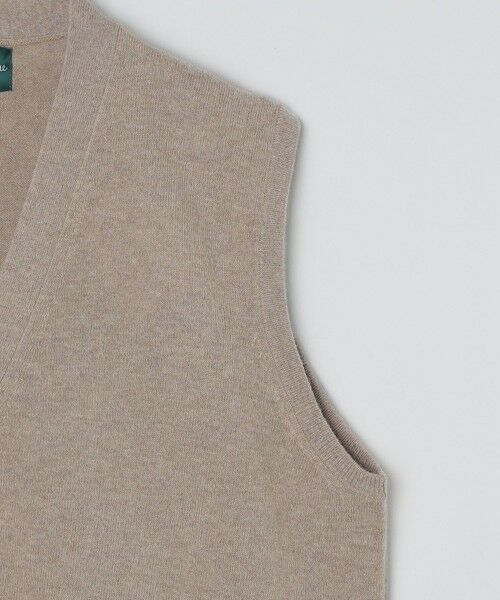 SHIPS / シップス ニット・セーター | ALANPAINE:ジーロングウール 12ゲージ ニット ベスト | 詳細5