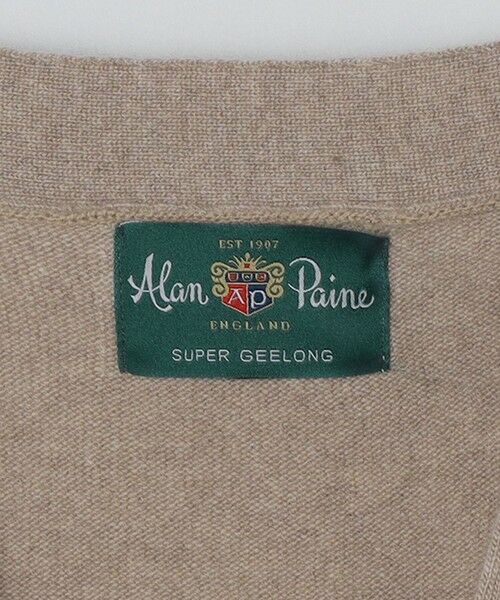 SHIPS / シップス ニット・セーター | ALANPAINE:ジーロングウール 12ゲージ ニット ベスト | 詳細7