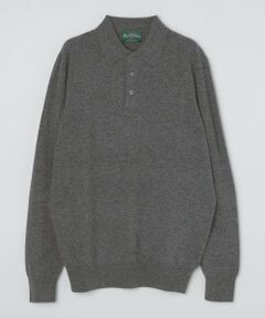 SHIPS / シップス ニット・セーター | ALAN PAINE: ジーロングウール 12ゲージ 長袖 ポロシャツ
