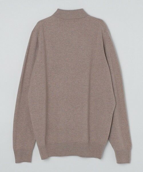 SHIPS / シップス ニット・セーター | ALAN PAINE: ジーロングウール 12ゲージ 長袖 ポロシャツ | 詳細3