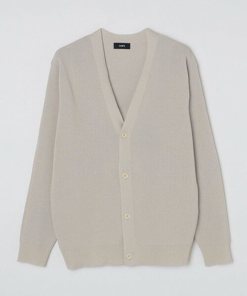 SHIPS / シップス カーディガン・ボレロ | SHIPS:〈手洗い可能〉12ゲージ ペーパーヤーン Vネック カーディガン | 詳細9