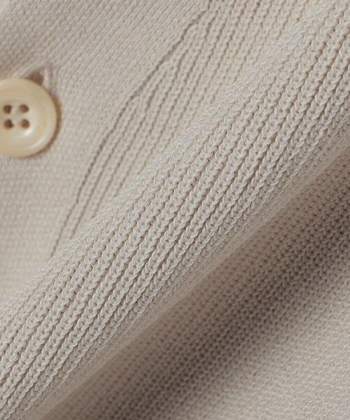 SHIPS / シップス カーディガン・ボレロ | SHIPS:〈手洗い可能〉12ゲージ ペーパーヤーン Vネック カーディガン | 詳細10