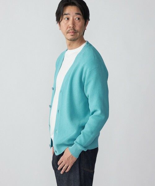 SHIPS / シップス カーディガン・ボレロ | SHIPS:〈手洗い可能〉12ゲージ ペーパーヤーン Vネック カーディガン | 詳細22