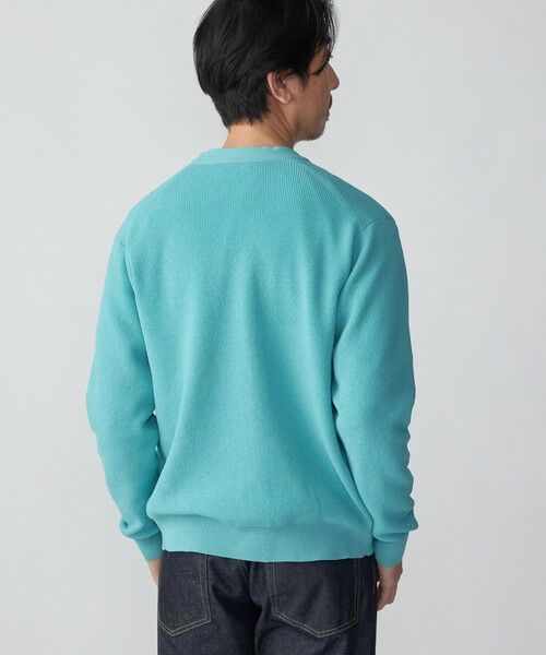 SHIPS / シップス カーディガン・ボレロ | SHIPS:〈手洗い可能〉12ゲージ ペーパーヤーン Vネック カーディガン | 詳細23