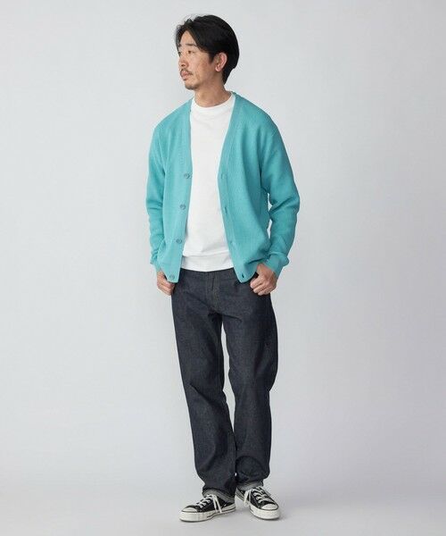 SHIPS / シップス カーディガン・ボレロ | SHIPS:〈手洗い可能〉12ゲージ ペーパーヤーン Vネック カーディガン | 詳細25