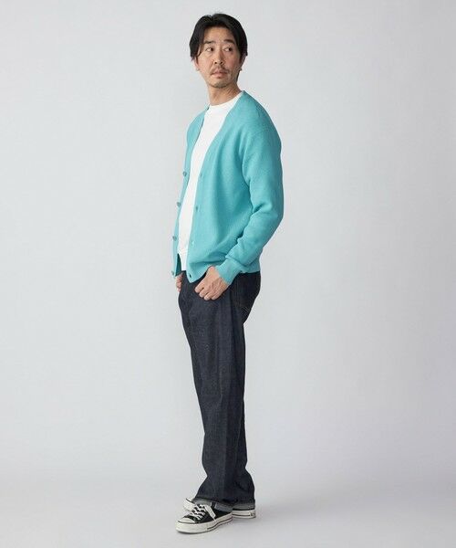 SHIPS / シップス カーディガン・ボレロ | SHIPS:〈手洗い可能〉12ゲージ ペーパーヤーン Vネック カーディガン | 詳細26