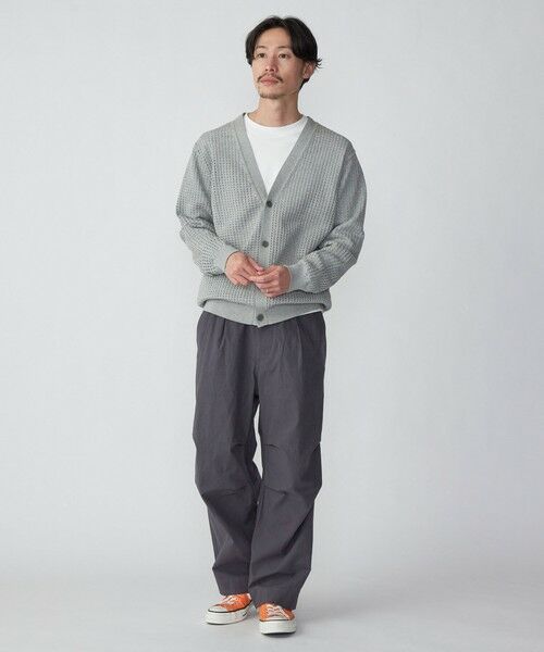 SHIPS / シップス カーディガン・ボレロ | SHIPS:〈手洗い可能〉12ゲージ クロシェライク アイレット カーディガン | 詳細10