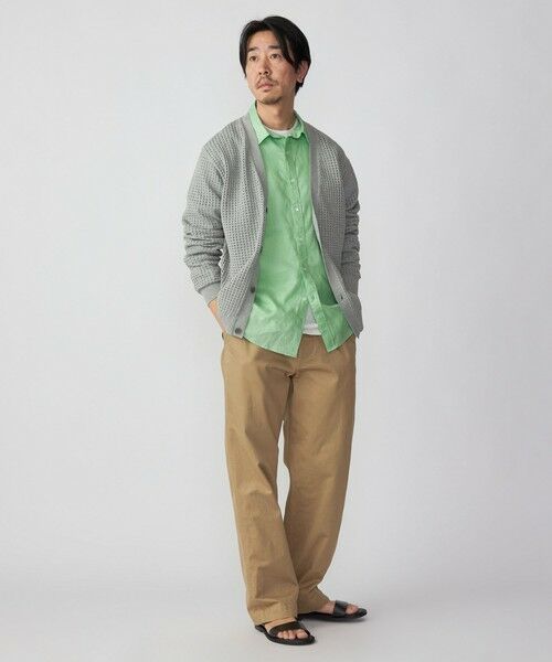 SHIPS / シップス カーディガン・ボレロ | SHIPS:〈手洗い可能〉12ゲージ クロシェライク アイレット カーディガン | 詳細8