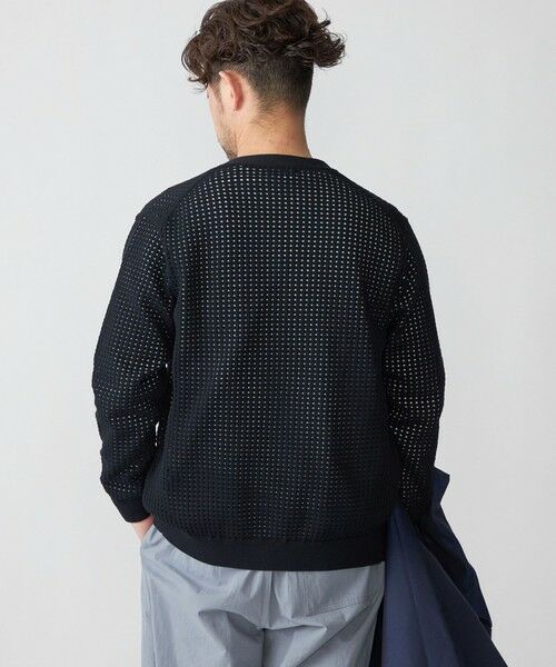 SHIPS / シップス カーディガン・ボレロ | SHIPS:〈手洗い可能〉12ゲージ クロシェライク アイレット カーディガン | 詳細15