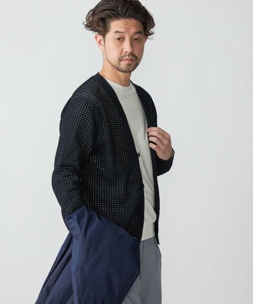 SHIPS / シップス カーディガン・ボレロ | SHIPS:〈手洗い可能〉12ゲージ クロシェライク アイレット カーディガン | 詳細16