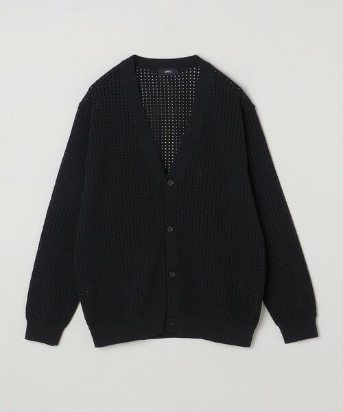 SHIPS / シップス カーディガン・ボレロ | SHIPS:〈手洗い可能〉12ゲージ クロシェライク アイレット カーディガン | 詳細21