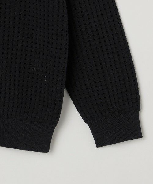 SHIPS / シップス カーディガン・ボレロ | SHIPS:〈手洗い可能〉12ゲージ クロシェライク アイレット カーディガン | 詳細24