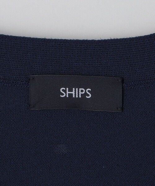 SHIPS / シップス カーディガン・ボレロ | SHIPS: 〈手洗い可能〉14ゲージ TEXBRID(R) リネン カーディガン | 詳細19