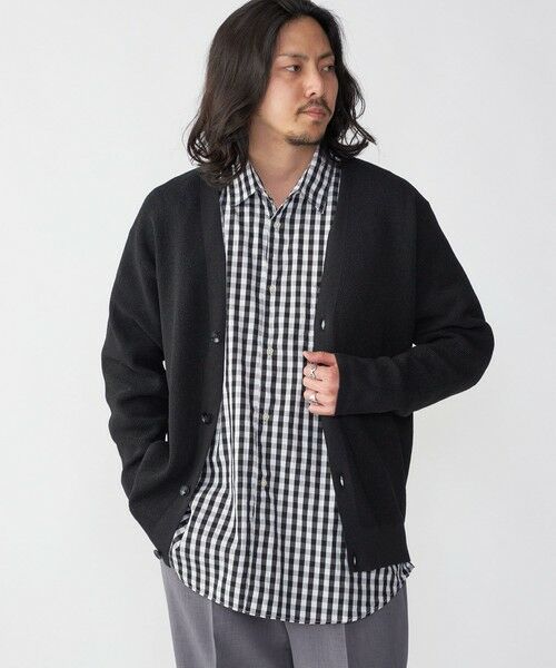 SHIPS / シップス カーディガン・ボレロ | SHIPS: 〈手洗い可能〉12ゲージ ペーパーミックス ヤーン Vカーディガン | 詳細6