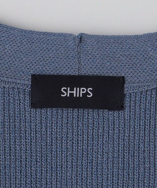 SHIPS / シップス カーディガン・ボレロ | SHIPS: 〈手洗い可能〉12ゲージ ペーパーミックス ヤーン Vカーディガン | 詳細20