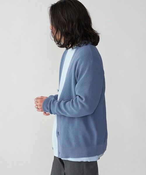 SHIPS / シップス カーディガン・ボレロ | SHIPS: 〈手洗い可能〉12ゲージ ペーパーミックス ヤーン Vカーディガン | 詳細14