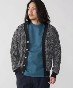 SHIPS / シップス カーディガン・ボレロ | SHIPS: 〈手洗い可能〉ジオメトリック ジャカード カーディガン