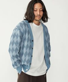 SHIPS / シップス カーディガン・ボレロ | SHIPS: 〈手洗い可能〉ジオメトリック ジャカード カーディガン