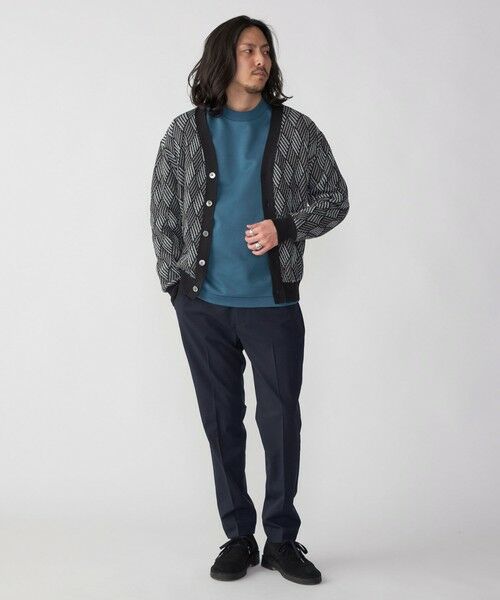 SHIPS / シップス カーディガン・ボレロ | SHIPS: 〈手洗い可能〉ジオメトリック ジャカード カーディガン | 詳細1
