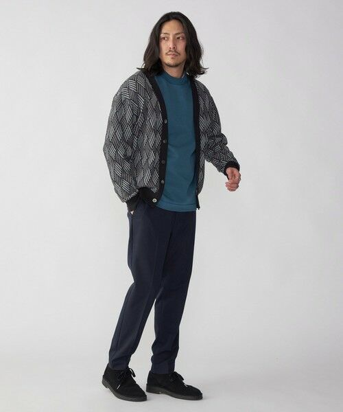 SHIPS / シップス カーディガン・ボレロ | SHIPS: 〈手洗い可能〉ジオメトリック ジャカード カーディガン | 詳細4