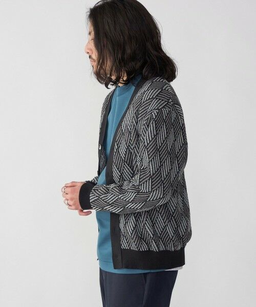 SHIPS / シップス カーディガン・ボレロ | SHIPS: 〈手洗い可能〉ジオメトリック ジャカード カーディガン | 詳細6