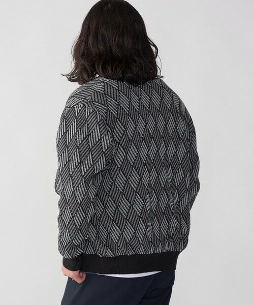 SHIPS / シップス カーディガン・ボレロ | SHIPS: 〈手洗い可能〉ジオメトリック ジャカード カーディガン | 詳細7