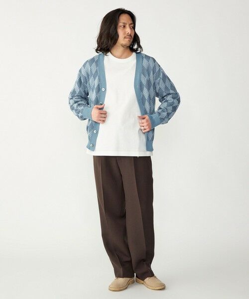 SHIPS / シップス カーディガン・ボレロ | SHIPS: 〈手洗い可能〉ジオメトリック ジャカード カーディガン | 詳細16