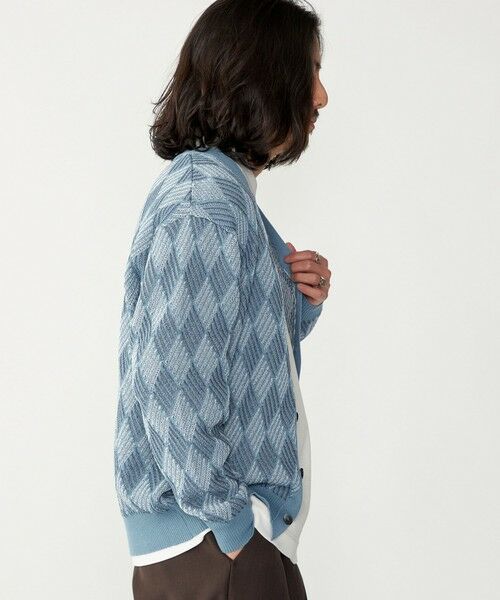 SHIPS / シップス カーディガン・ボレロ | SHIPS: 〈手洗い可能〉ジオメトリック ジャカード カーディガン | 詳細24