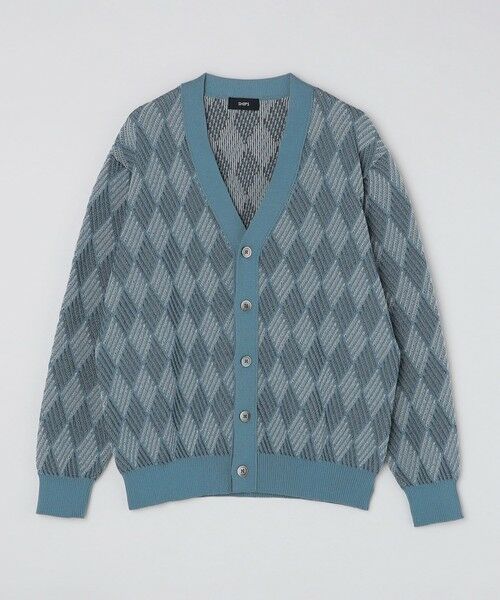 SHIPS / シップス カーディガン・ボレロ | SHIPS: 〈手洗い可能〉ジオメトリック ジャカード カーディガン | 詳細25