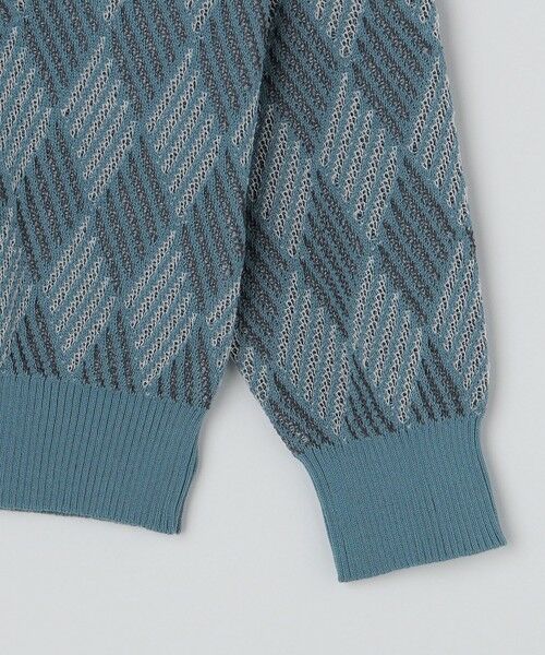SHIPS / シップス カーディガン・ボレロ | SHIPS: 〈手洗い可能〉ジオメトリック ジャカード カーディガン | 詳細27