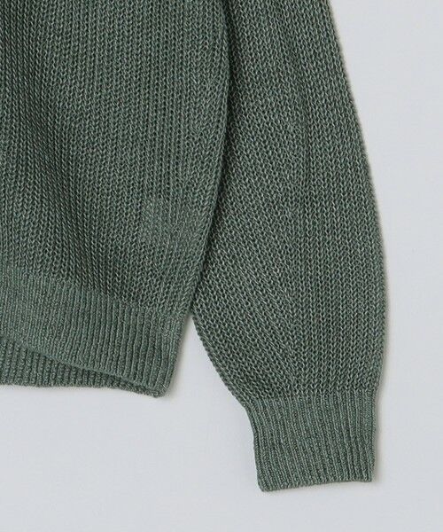 SHIPS / シップス カーディガン・ボレロ | SHIPS: 9GG サンフェード リネン Vネック カーディガン | 詳細13