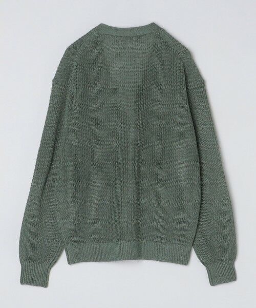 SHIPS / シップス カーディガン・ボレロ | SHIPS: 9GG サンフェード リネン Vネック カーディガン | 詳細15