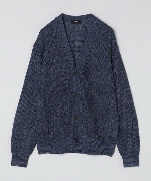 SHIPS / シップス カーディガン・ボレロ | SHIPS: 9GG サンフェード リネン Vネック カーディガン | 詳細26