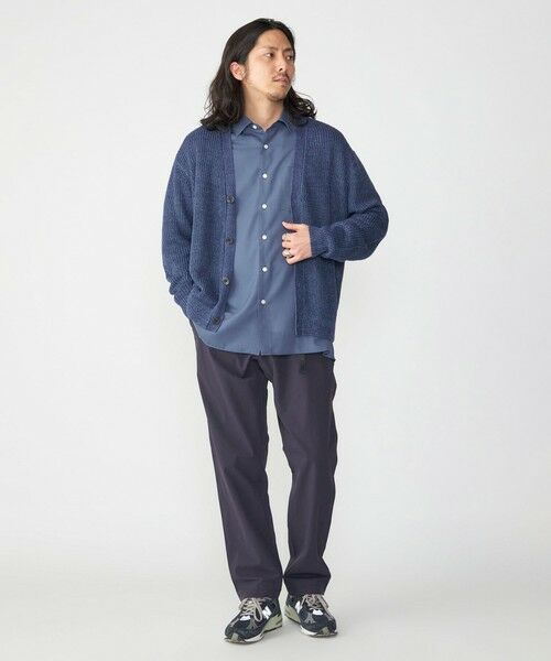 SHIPS / シップス カーディガン・ボレロ | SHIPS: 9GG サンフェード リネン Vネック カーディガン | 詳細17