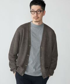 SHIPS / シップス カーディガン・ボレロ | SHIPS: サンフェード リネン Vネック カーディガン