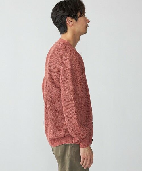 SHIPS / シップス カーディガン・ボレロ | SHIPS: サンフェード リネン Vネック カーディガン | 詳細11