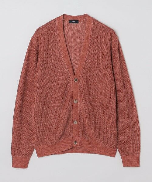 SHIPS / シップス カーディガン・ボレロ | SHIPS: サンフェード リネン Vネック カーディガン | 詳細12