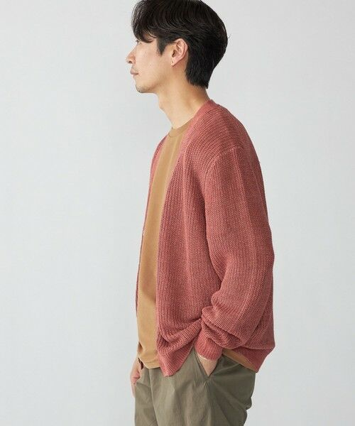 SHIPS / シップス カーディガン・ボレロ | SHIPS: サンフェード リネン Vネック カーディガン | 詳細9