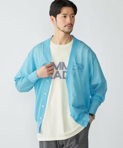 SHIPS / シップス カーディガン・ボレロ | BENCH MARKING SHIRT: シアー ニット Vカーディガン