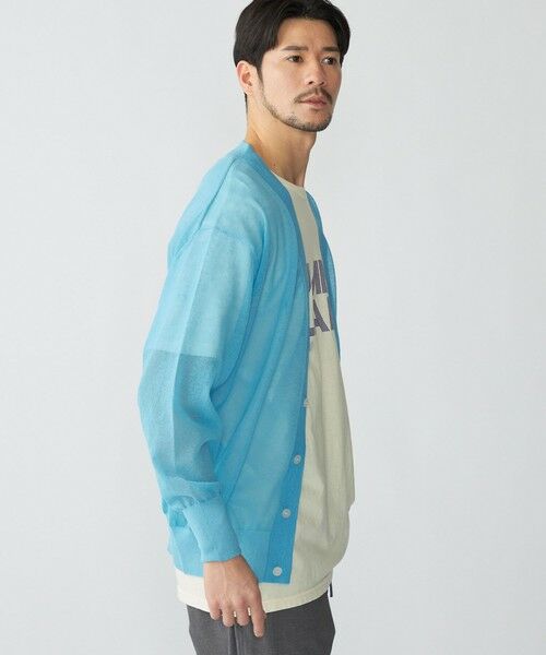 SHIPS / シップス カーディガン・ボレロ | BENCH MARKING SHIRT: シアー ニット Vカーディガン | 詳細21