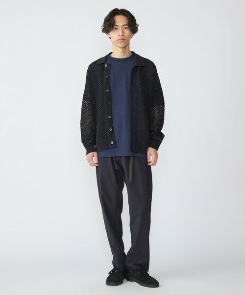 SHIPS / シップス カーディガン・ボレロ | SHIPS:〈手洗い可能〉メッシュ ニット カーディガン | 詳細1
