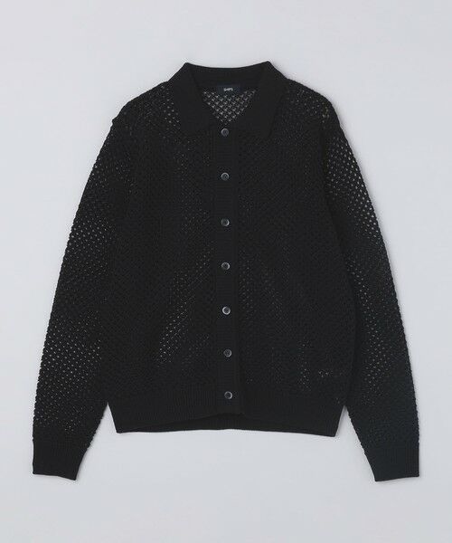 SHIPS / シップス カーディガン・ボレロ | SHIPS:〈手洗い可能〉メッシュ ニット カーディガン | 詳細3
