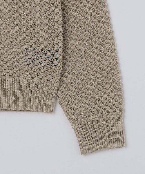 SHIPS / シップス カーディガン・ボレロ | SHIPS:〈手洗い可能〉メッシュ ニット カーディガン | 詳細11