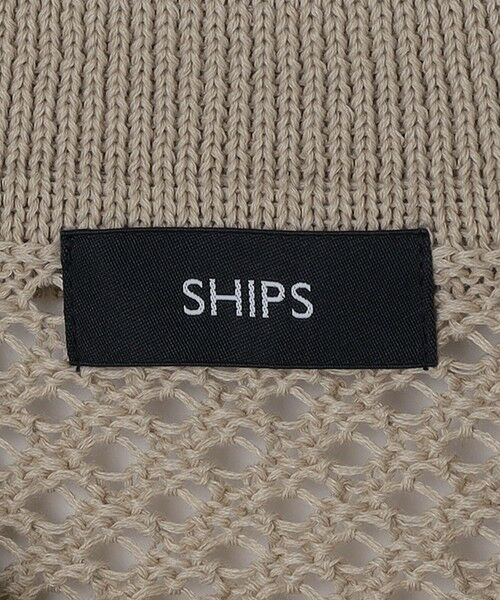 SHIPS / シップス カーディガン・ボレロ | SHIPS:〈手洗い可能〉メッシュ ニット カーディガン | 詳細12