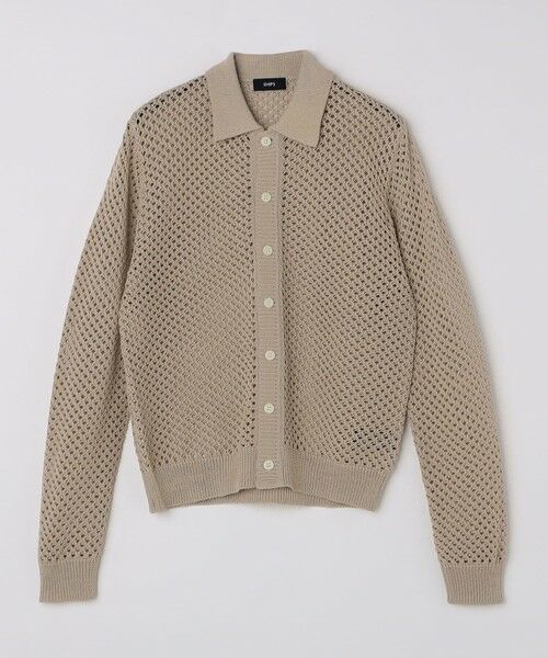 SHIPS / シップス カーディガン・ボレロ | SHIPS:〈手洗い可能〉メッシュ ニット カーディガン | 詳細14