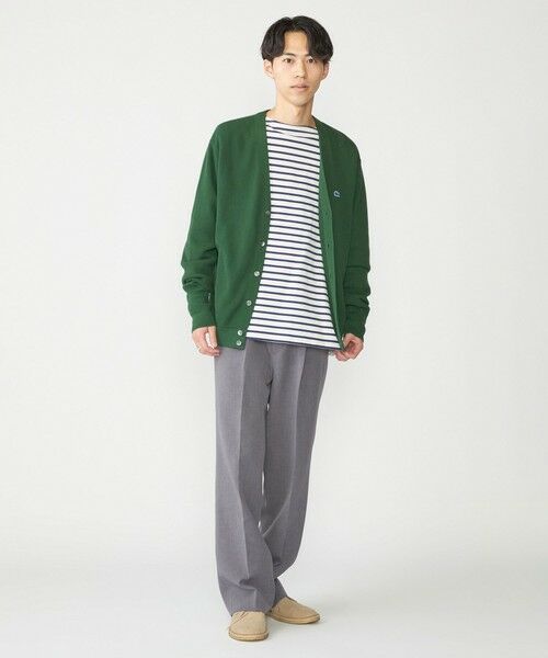 SHIPS / シップス カーディガン・ボレロ | 【SHIPS別注】LACOSTE: コットン/ポリエステル Vネック カーディガン 24FW | 詳細12