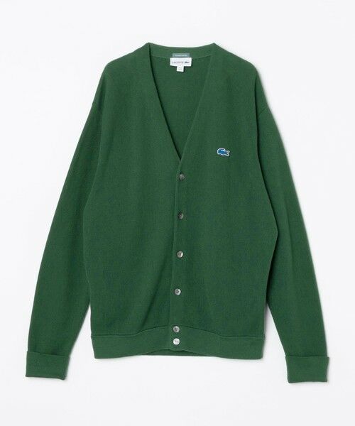 SHIPS / シップス カーディガン・ボレロ | 【SHIPS別注】LACOSTE: コットン/ポリエステル Vネック カーディガン 24FW | 詳細16