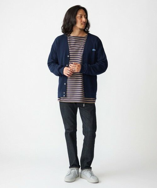 SHIPS / シップス カーディガン・ボレロ | 【SHIPS別注】LACOSTE: コットン/ポリエステル Vネック カーディガン 24FW | 詳細19